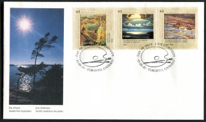 1559-1561 Canada $4.30 Group of Seven SS Official FDC set/3