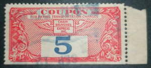 USA private express revenue - Transportation Coupon 5 - Unlisted