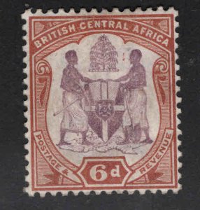 British Central Africa Scott 49 MH* stamp