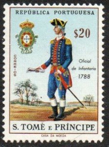 St. Thomas & Prince Islands Sc #384 Mint Hinged