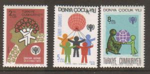 Turkey #B166-8 MNH