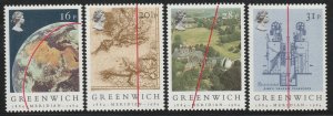 GB 1984 The 100th Anniversary of the Greenwich Meridian MNH SG#1254-1257 S1079