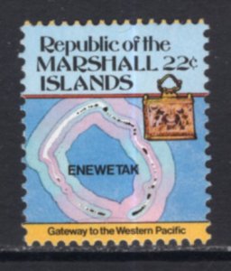 Marshall Islands 42 Map MNH VF