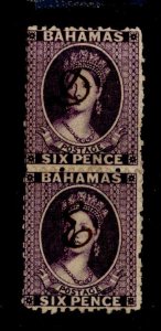 Bahamas #14v  Multiple