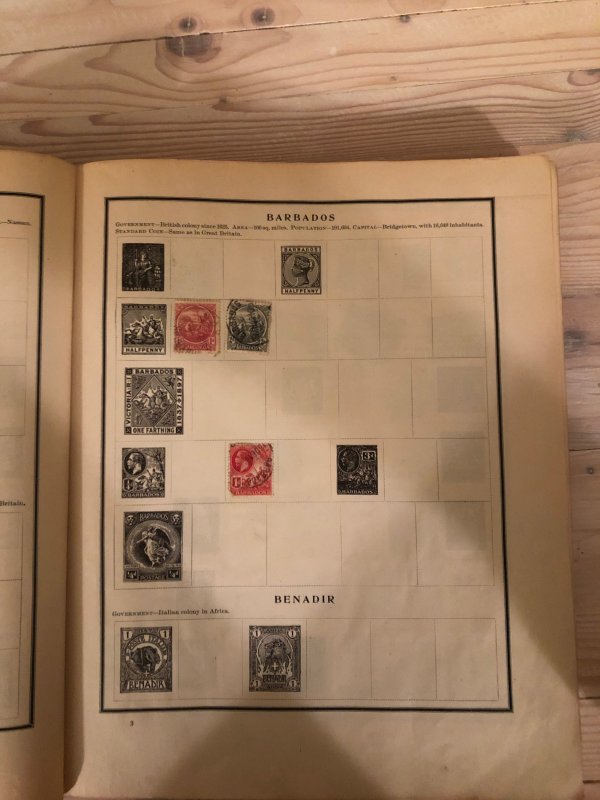 Modern Stamp Album Circa 1921