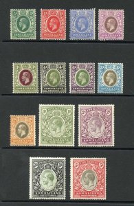 Somaliland SG73/85 1921 Set of 13 M/M Cat 190 pounds 