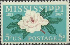 # 1337 MINT NEVER HINGED MISSISSIPPI STATEHOOD 150TH ANNIV.