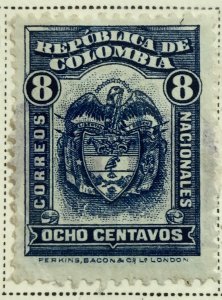 AlexStamps COLUMBIA #401 VF Used