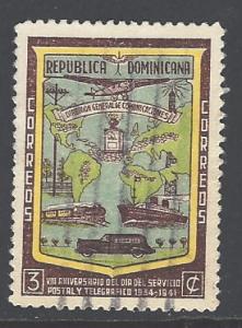 Dominican Republic Sc # 381 used (DT)