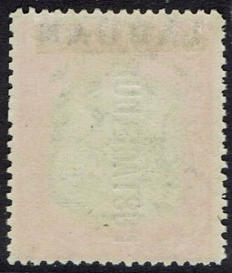 LABUAN 1901 POSTAGE DUE ARMS 6C PERF 13.5 - 14