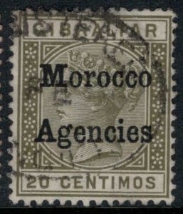 Great Britain-Offices in Morocco #3  CV $6.25