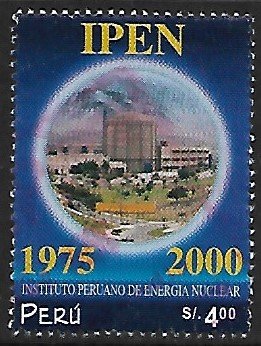 Peru # 1253 - Nuclear Energy - used -{BRN4}