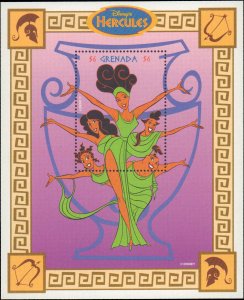 Grenada #2676-2678, Complete Set(3), 1997, Disney, Never Hinged