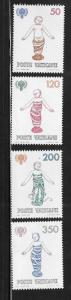 Vatican 1979 International year of the child Sc 664-667 MNH A782