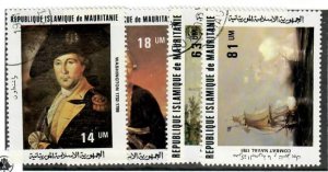 Mauritania; Scott 487-490;  1981;  Used; Complete Set