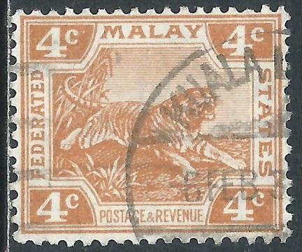 Malaya, Sc #57, Used