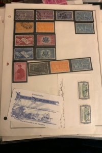 Large Mixed Lot mostly Postmarked US Stamps