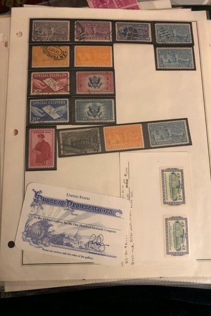 Large Mixed Lot mostly Postmarked US Stamps