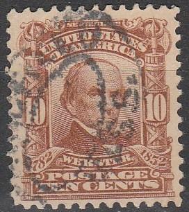 US #307 F-VF Used CV $3.25 (A3464)