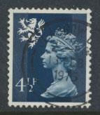 GB Scotland  SG S19 SC# SMH4 Used  Machin 4½p  see details