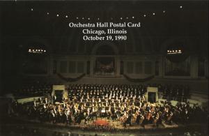 US UX152 Orchestra Hall Ceremony Program FD