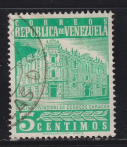 Venezuela 703 Caracas General Post Office 1958