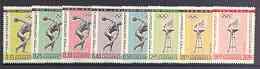 Paraguay 1962 Previous Olympic Games (1st issue) perf set...