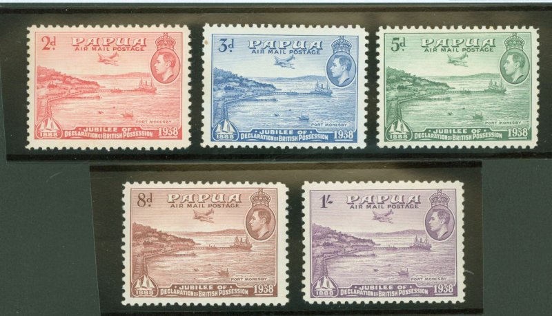 Papua New Guinea #C5-C9  Single (Complete Set)