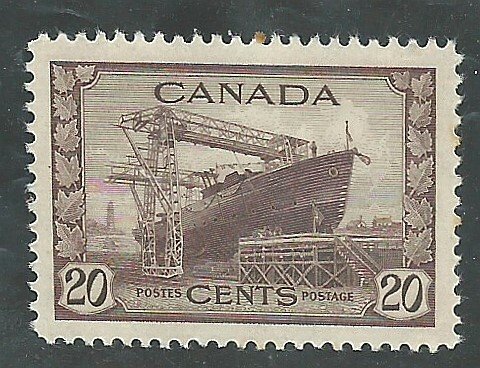 C  #260   Mint NH VF  1942  PD