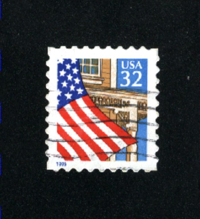 USA # 2897  2  used 1995-97 PD .08