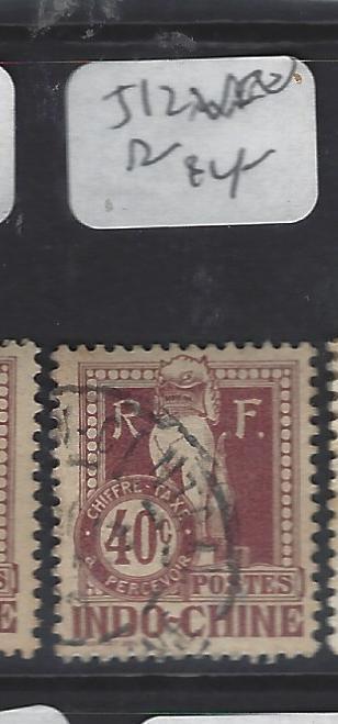 FRENCH INDOCHINA (P0401B)  POSTAGE DUE SC J12     VFU