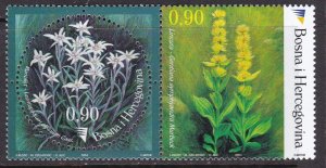 Bosnia & Herzegovina, Flowers MNH / 2003