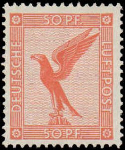 Germany #C31, Incomplete Set, 1926-1927, Birds, Hinged