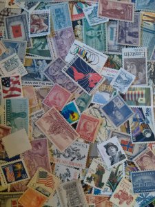 100 US  MNH Mint Unused Stamp Lot  Unsearched From 600,000 Hoard  ALL DIFFERENT!