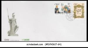 IRELAND - 1993 CENTENARY OF CONRADH GAEILGE - 2V - FDC