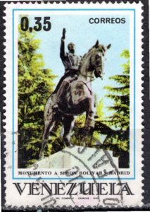 Venezuela; 1969: Sc. # 953: Used Single Stamp