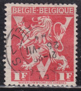 Belgium 344 Lion Rampant 1944