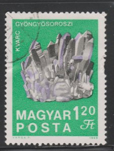 Hungary 1993 Quartz Crystals 1969