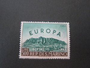 San Marino 1961 Sc 490 set MNH