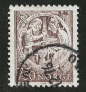 Norway Scott 669 used stamp 1976 