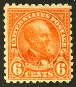 U.S. #587 MINT OG NH