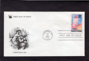 2108 Christmas, FDC Reader's Digest