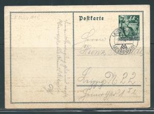 Germany Postal Stationery Postcard H&G #252 Used