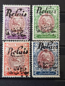 Iran / Persia Scott # 516-518 MNH/MH 1911 complete set