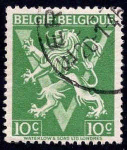 Belgium Scott # 339 Used. All Additional Items Ship Free.