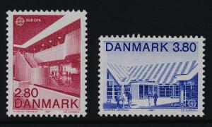 Denmark 837-8 MNH EUROPA, Modern Architecture