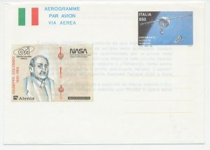 Postal stationery Italy 1992 Giuseppe Colombo - NASA