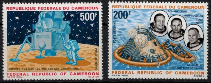 Cameroun 1969 SC C135-C136 NH CV $16.50