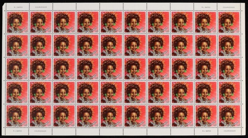 PAPUA NEW GUINEA 1977 Headdresses set sheets. MNH **. SG cat £150+. FV K265.  