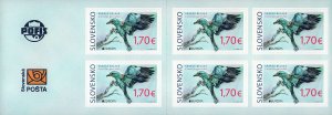 Slovakia 2019 MNH stamp booklet protected birds EUROPA CEPT